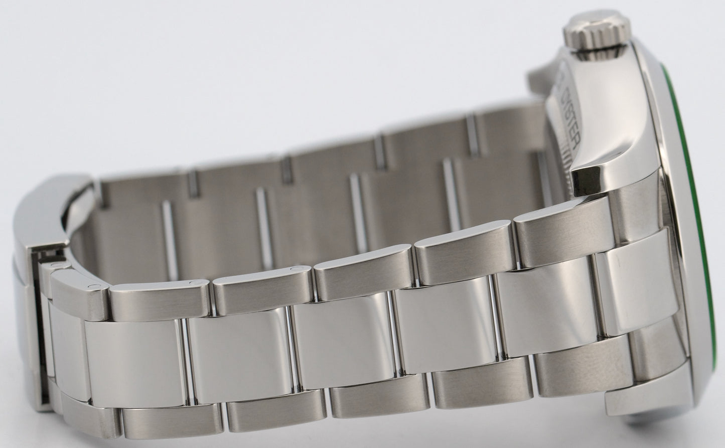 2017 PAPERS Rolex Milgauss BLUE 40mm Z-Blue Green 116400 GV Stainless Watch BOX