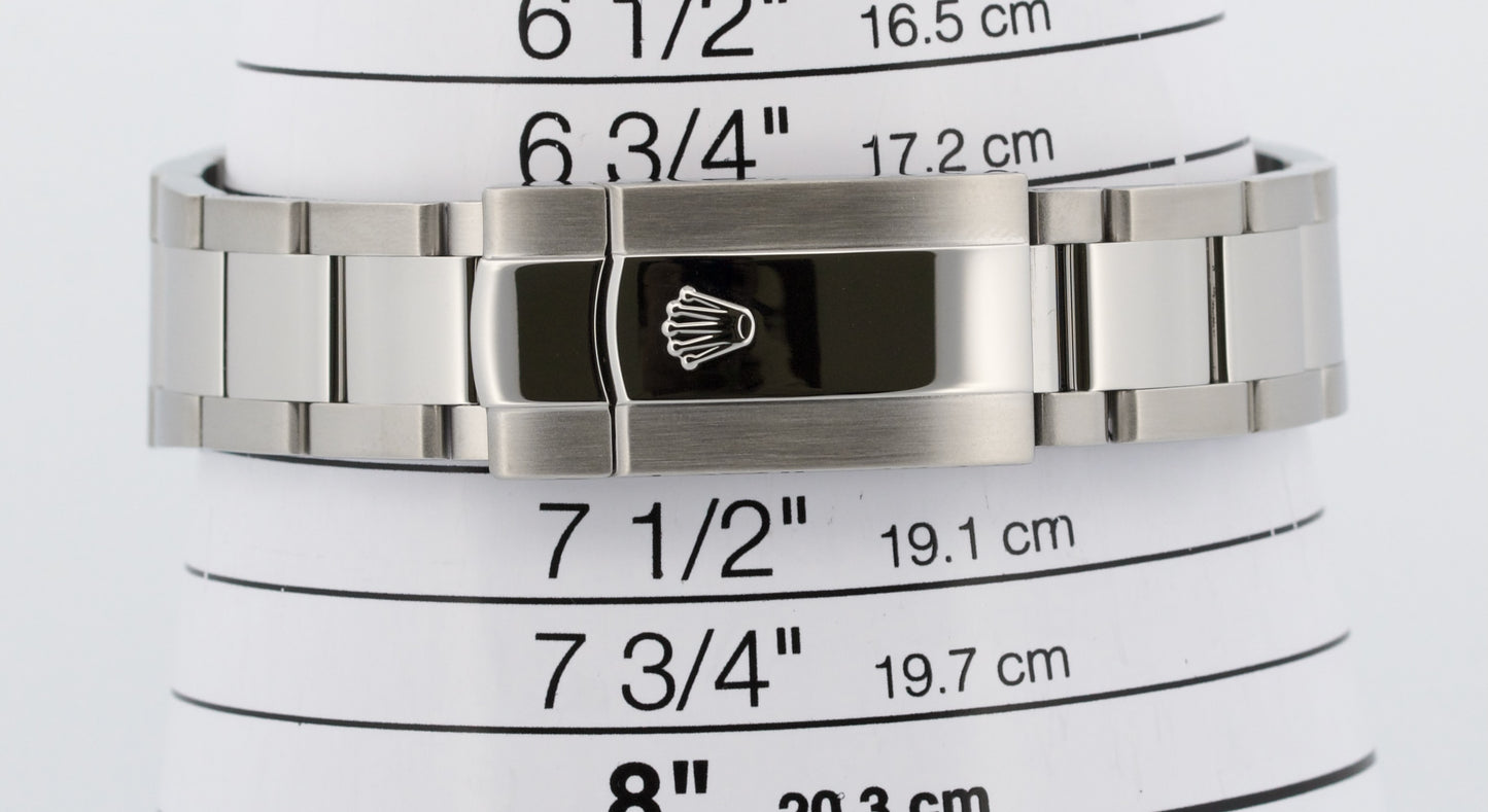 2017 PAPERS Rolex Milgauss BLUE 40mm Z-Blue Green 116400 GV Stainless Watch BOX