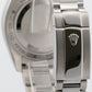 Rolex Milgauss BLACK Orange Steel Green Crystal 40mm Smooth Oyster 116400 GV