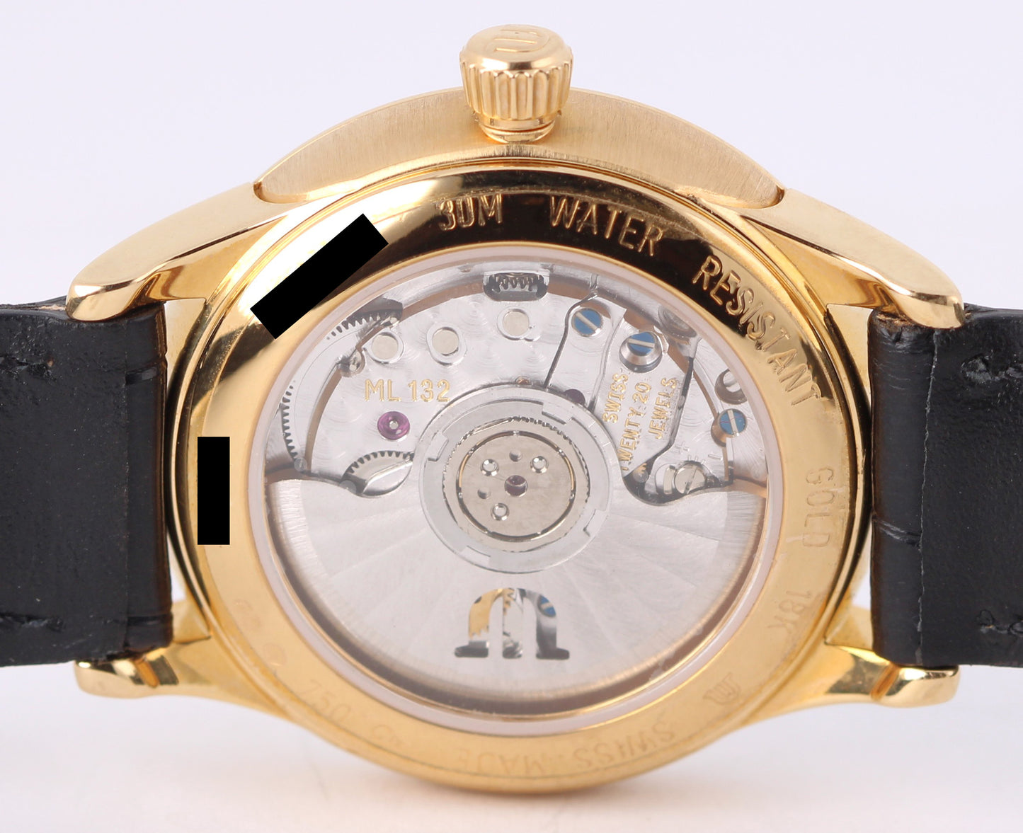 Maurice Lacroix Les Classiques 18k Rose Gold Silver 28mm LC6003 Watch BOX