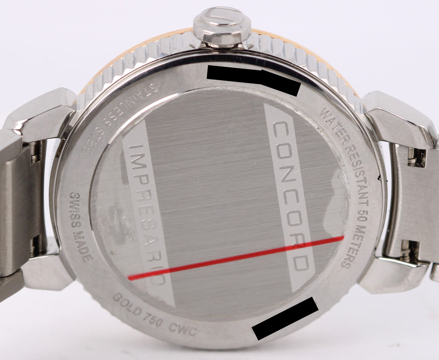Concord Impresario TwoTone Rose Gold Mother of Pearl 32mm 06.3.15.1122 Watch BOX