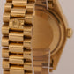 Rolex Day-Date President 36mm BLACK DIAMOND BEZEL 18K Yellow Gold 18048 BOX