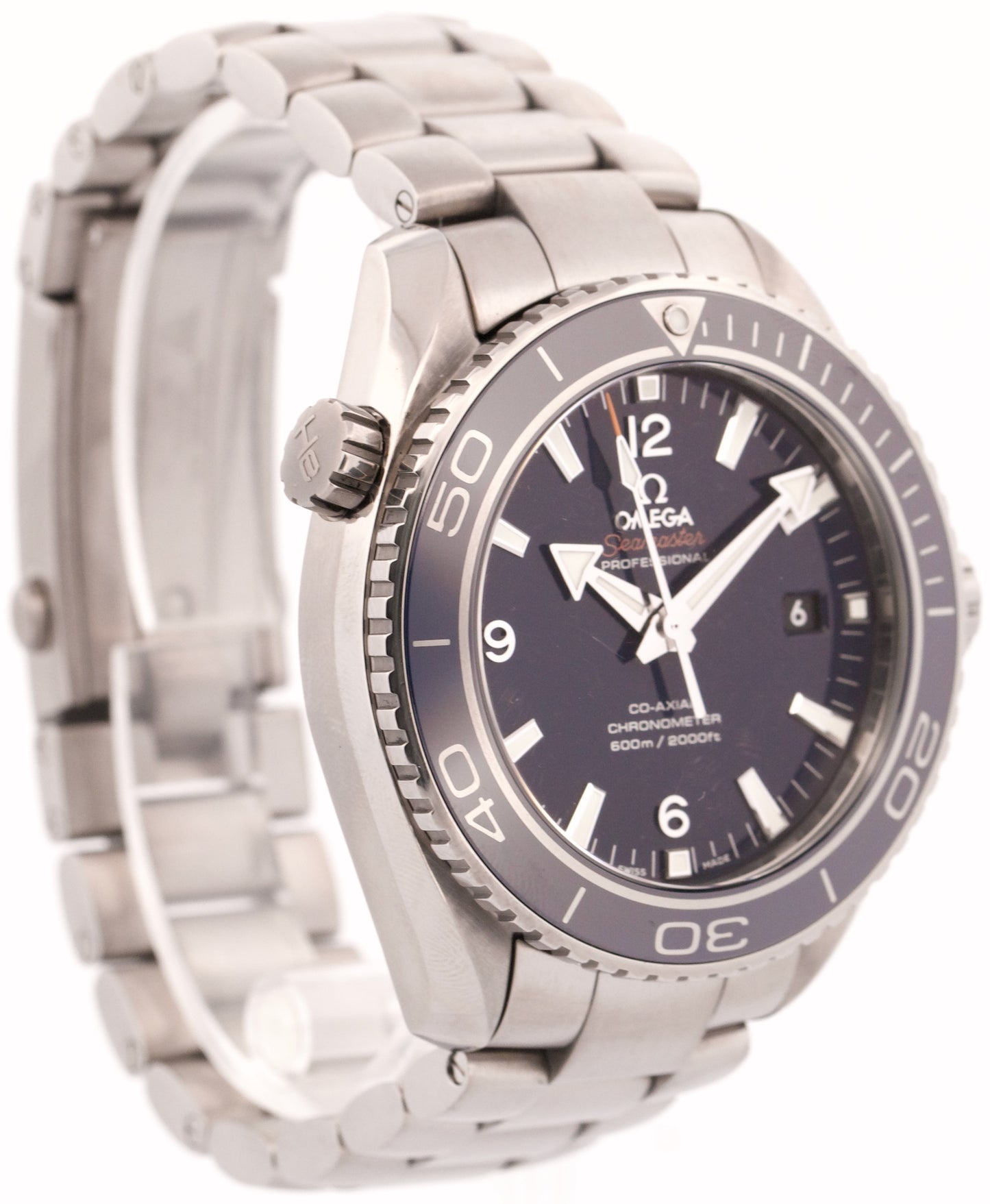 Omega Seamaster Planet Ocean 600M 42mm Blue TITANIUM 232.90.42.21.03.001 Watch