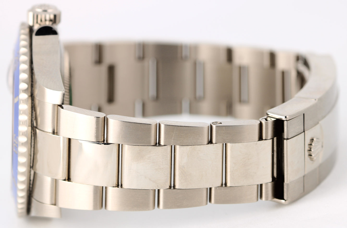 UNPOLISHED Rolex Submariner COOKIE MONSTER 18k Gold Blue Black 41mm 126619 Watch