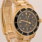 1984 Rolex Submariner Date BLACK NIPPLE 18K Yellow Gold Oyster 40mm 16808 Watch