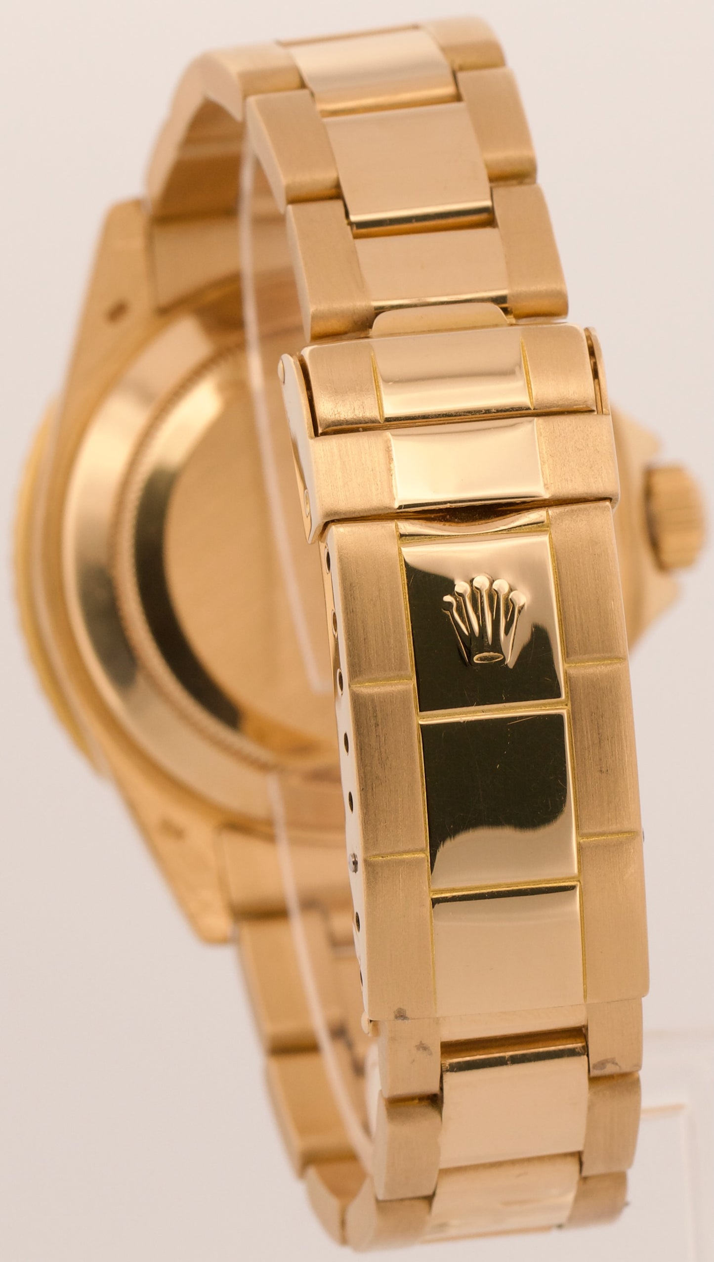 1984 Rolex Submariner Date BLACK NIPPLE 18K Yellow Gold Oyster 40mm 16808 Watch