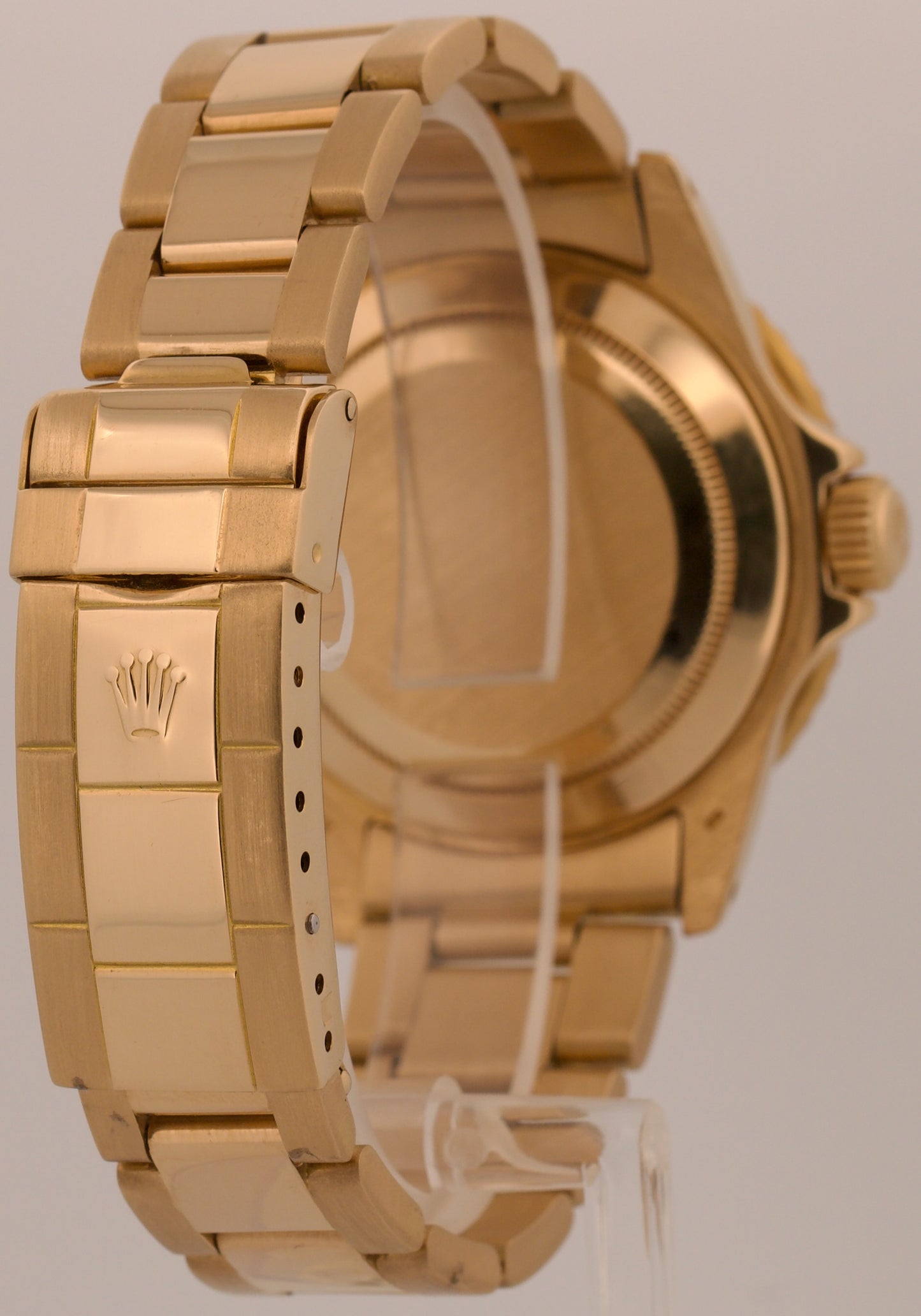 1984 Rolex Submariner Date BLACK NIPPLE 18K Yellow Gold Oyster 40mm 16808 Watch