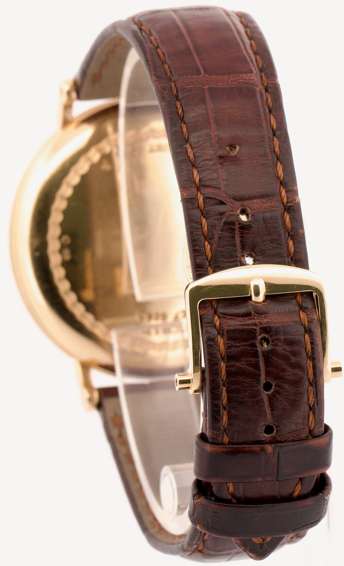 Breguet Classique Automatic WHITE 18K Yellow Gold 40mm 5140BA Leather Watch