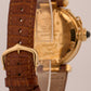 Cartier Pasha GUILLOCHE ROMAN 18K Yellow Gold Leather 38mm 1035 W3004856 Watch
