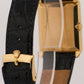 Rolex Cellini BLACK TAPESTRY 18K Yellow Gold Leather 34mm x 25mm 4105 Watch
