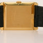 Rolex Cellini BLACK TAPESTRY 18K Yellow Gold Leather 34mm x 25mm 4105 Watch