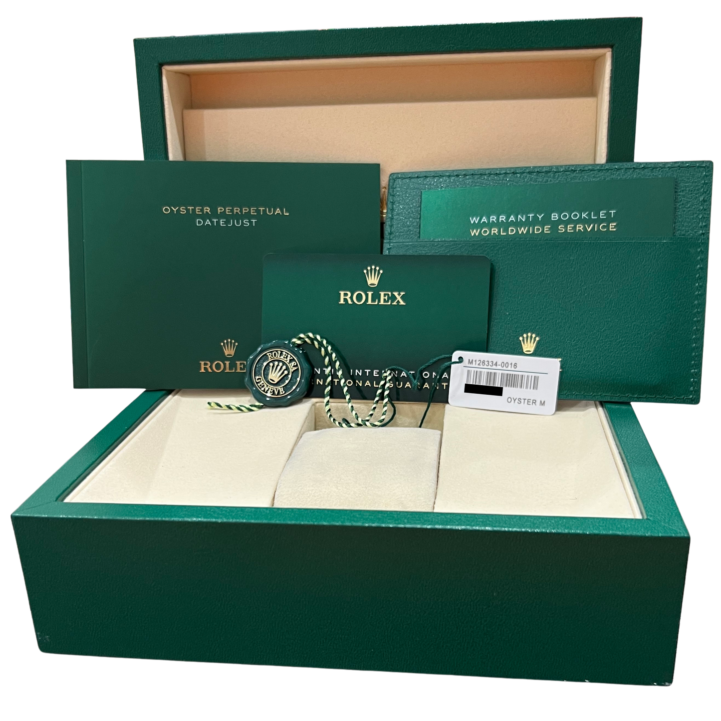 2026 Rolex DateJust 41 126334 Blue Diamond Steel Jubilee 41mm Watch Box Papers