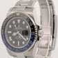 2021 PAPERS Rolex GMT-Master II BATMAN Blue Black 40mm OYSTER 126710 BLNR BOX