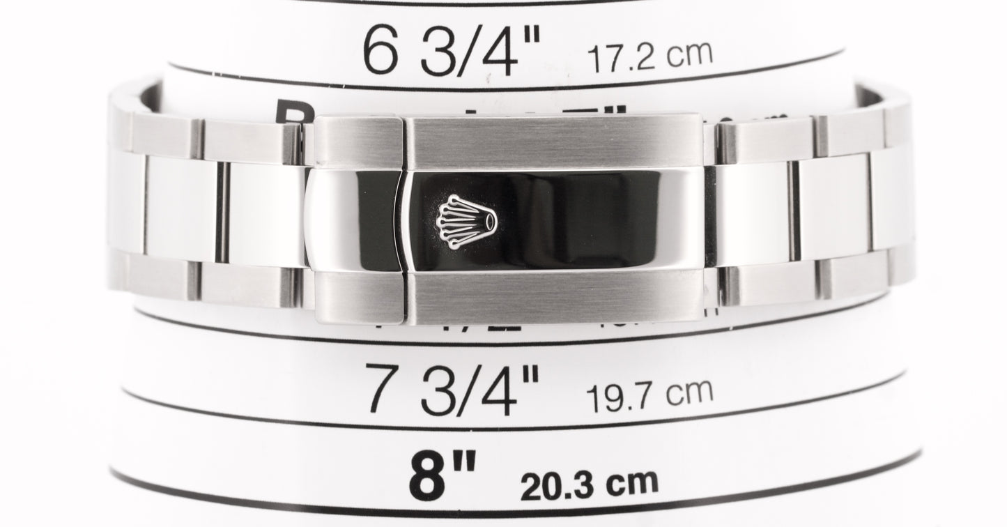 PAPERS Rolex Sky-Dweller BLUE Steel 18K White Gold 42mm OYSTER Watch 326934 BOX