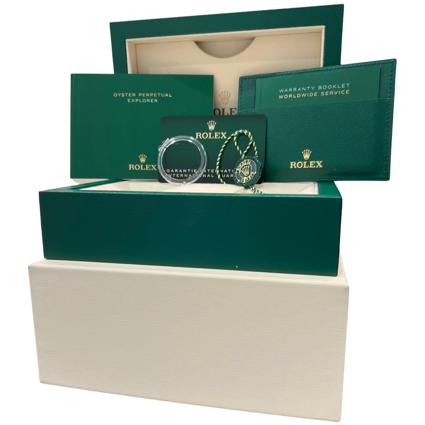 2023 Rolex Explorer I 224270 Black Stainless Steel 40mm Watch Box Papers