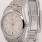 1997 Rolex Oyster Perpetual Air-King SILVER Smooth Steel OYSTER 34mm 14000 Watch