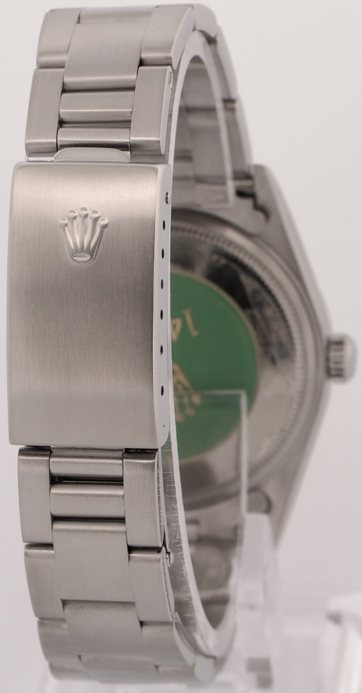 1997 Rolex Oyster Perpetual Air-King SILVER Smooth Steel OYSTER 34mm 14000 Watch