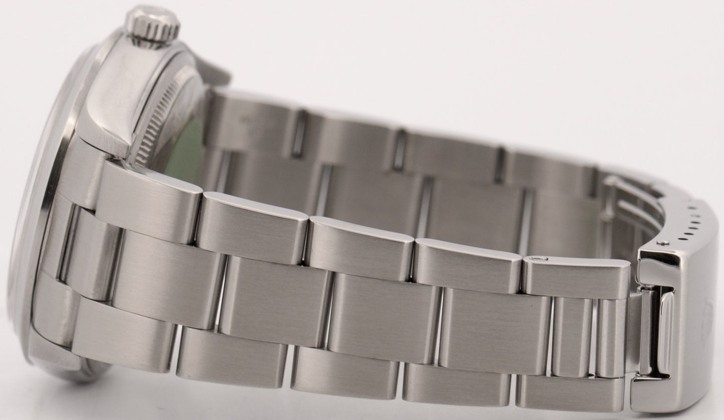 1997 Rolex Oyster Perpetual Air-King SILVER Smooth Steel OYSTER 34mm 14000 Watch