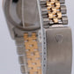 Rolex DateJust 36mm FACTORY CHAMPAGNE DIAMOND 18K Gold JUBILEE Steel 16233 Watch