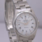 MINT PAPERS Rolex Oyster Perpetual WHITE ROMAN Air-King 34mm Stainless 14000 BOX
