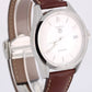Tag Heuer Carrera Date Calibre 5 Steel Silver 38mm WV211A-2 Brown Leather Watch