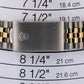 Rolex DateJust 36mm FACTORY CHAMPAGNE DIAMOND 18K Gold JUBILEE Steel 16233 Watch