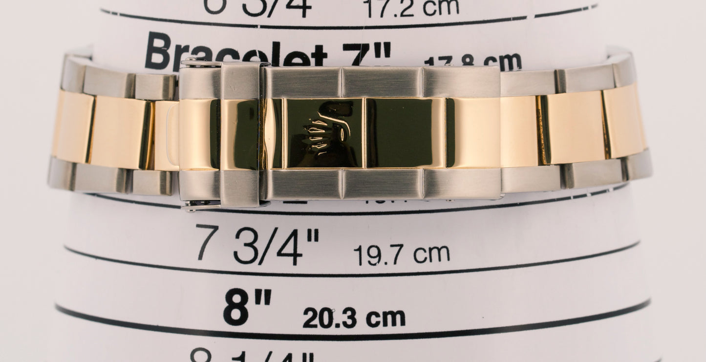 Rolex Submariner Date 40mm CHAMPAGNE DIAMOND Blue 18K Yellow Gold Steel 16613