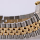 Rolex DateJust 36mm  CHAMPAGNE DIAMOND 18K Yellow Gold JUBILEE Steel 16233 Watch