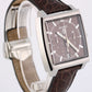 Tag Heuer Monaco SQUARE Stainless Steel Brown 38mm CW2114 Leather Watch