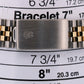 Rolex DateJust 36mm  CHAMPAGNE DIAMOND 18K Yellow Gold JUBILEE Steel 16233 Watch