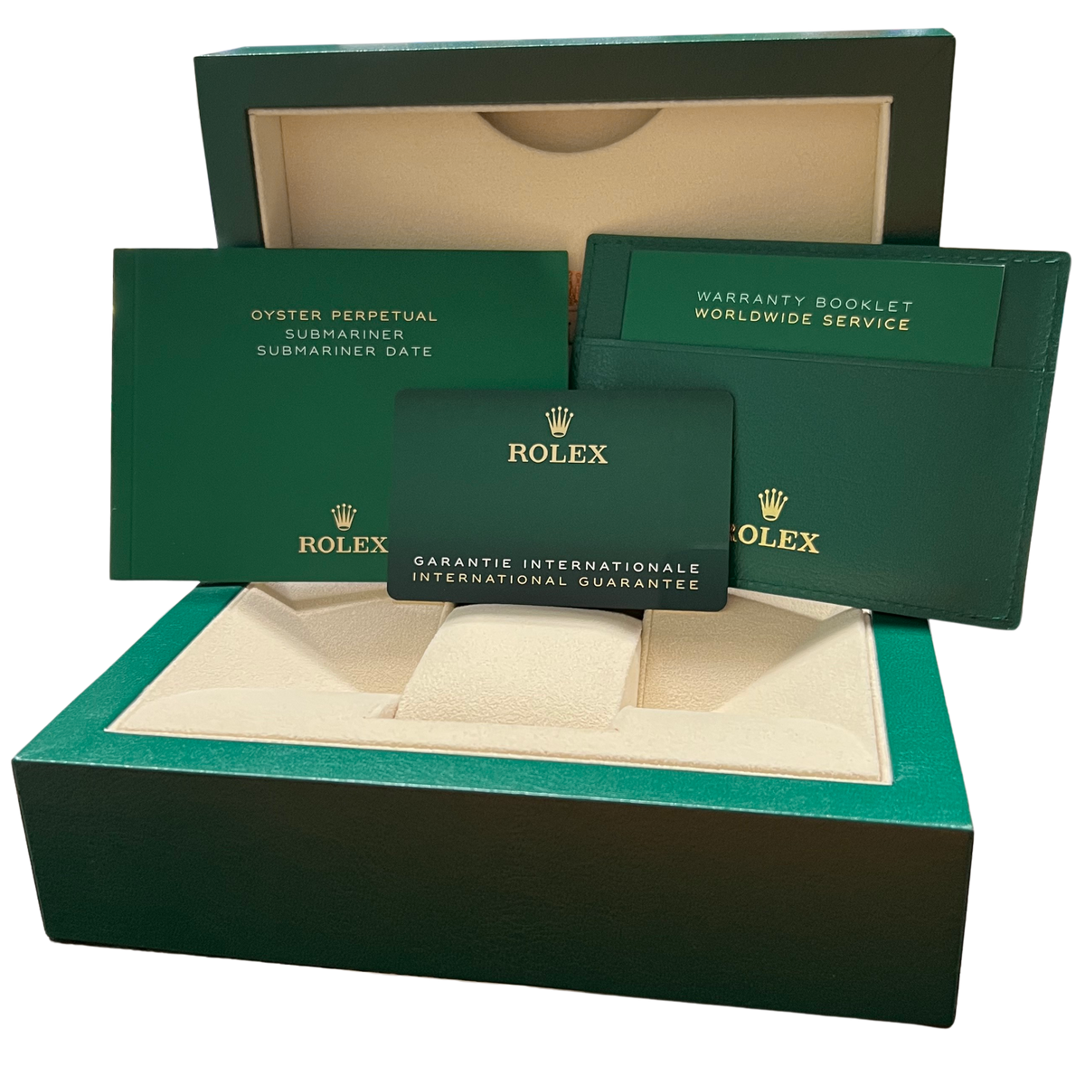 2024 Rolex Submariner Date 126613 LB Blue Two-Tone Gold 41mm Watch Box Papers