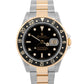 Rolex GMT-Master II BLACK 18K Yellow Gold Stainless Steel OYSTER 40mm 16713 BOX