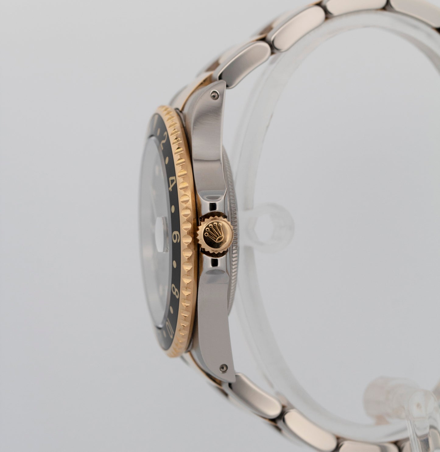 Rolex GMT-Master II BLACK 18K Yellow Gold Stainless Steel OYSTER 40mm 16713 BOX