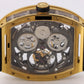 Zeroo Time T4 THE ARCHER Skeleton Tourbillon Gold Steel 41mm x 48mm Rubber Watch