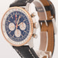 MINT 2024 PAPERS Breitling Navitimer Steel 18K Gold Leather 46mm UB0127 BOX