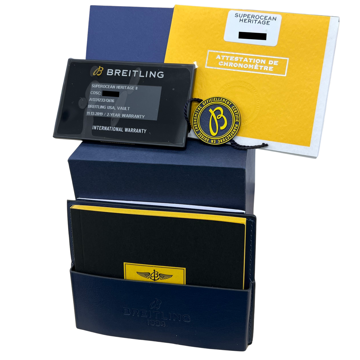2019 Breitling Superocean Heritage II Brown 46mm Steel A13312 46mm Box Papers