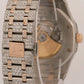 Audemars Piguet Royal Oak PAVE DIAMOND BAGUETTE Steel 18K Rose Gold 41mm 15400SR