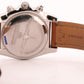 Breitling Chronomat Airborne 43mm Steel IVORY Leather Automatic Watch AB0115