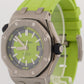 Audemars Piguet Royal Oak Offshore Diver LIME GREEN 42mm Steel Rubber 15710ST