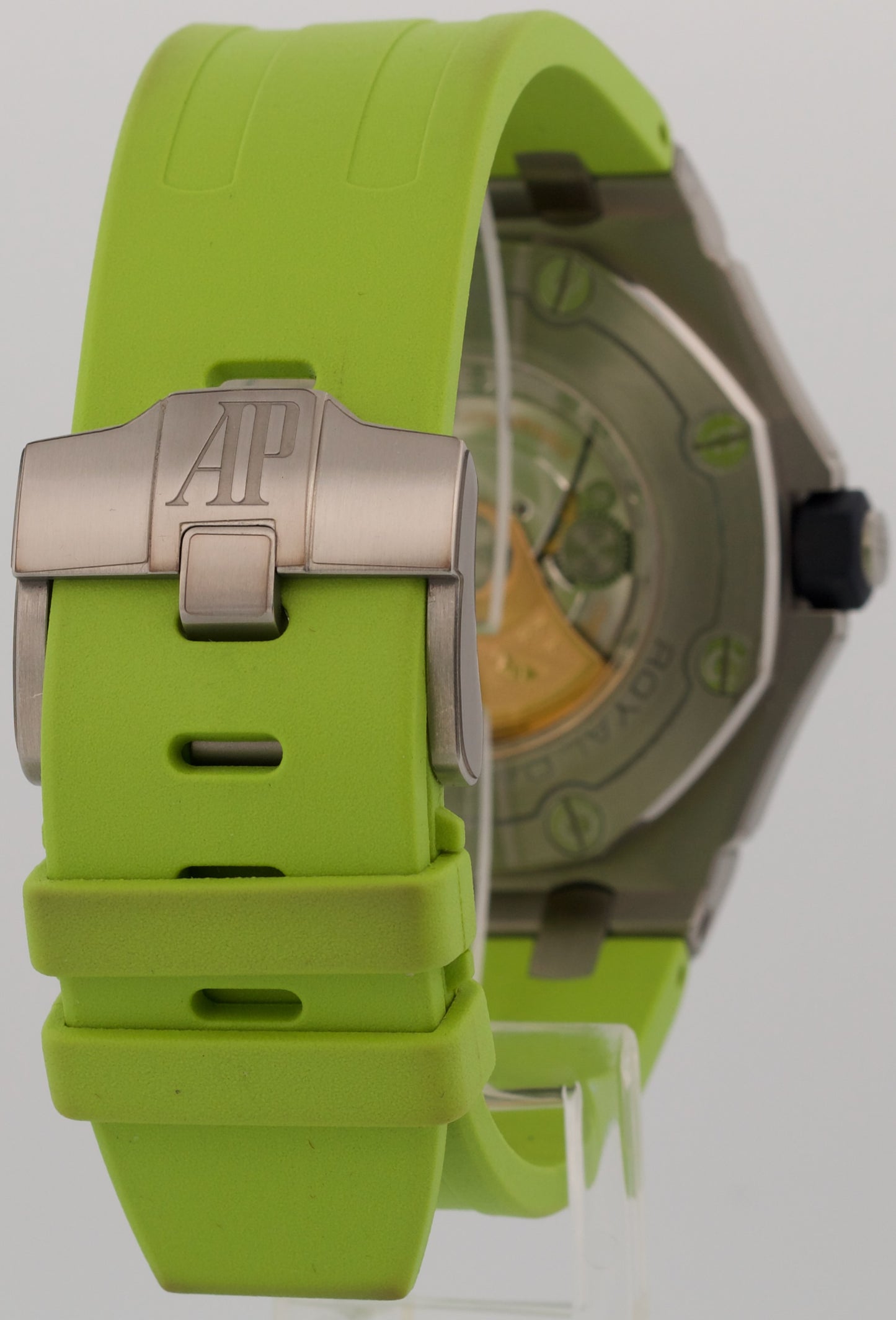 Audemars Piguet Royal Oak Offshore Diver LIME GREEN 42mm Steel Rubber 15710ST