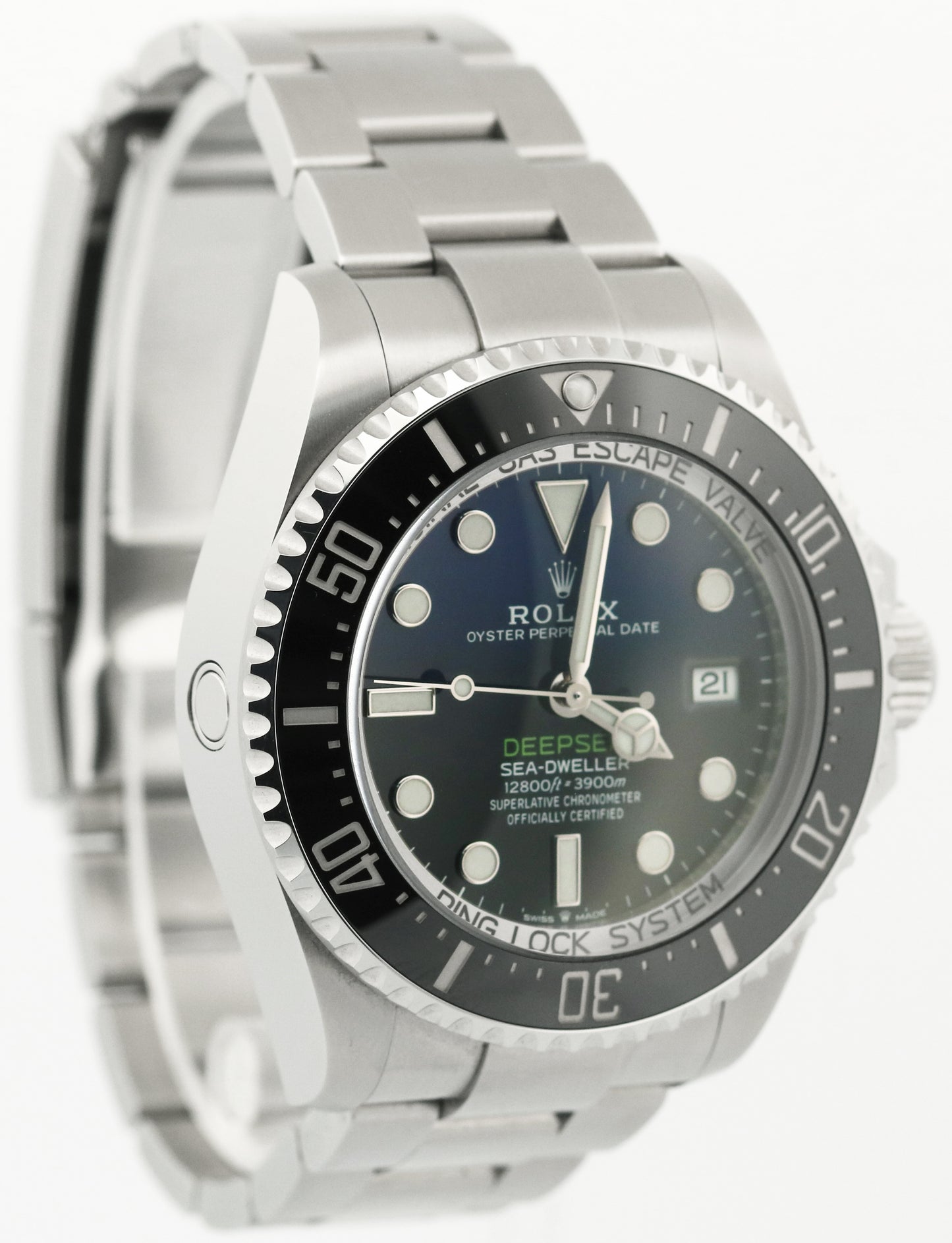 UNWORN 2024 PAPERS Rolex Sea-Dweller Deepsea JAMES CAMERON Blue 44mm 136660 BOX
