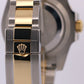Rolex Submariner Date Ceramic BLUE 40mm 18K Yellow Gold Steel 116613 LB Watch