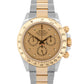 Rolex Daytona Cosmograph CHAMPAGNE 18K Yellow Gold Two-Tone Steel Watch 116523