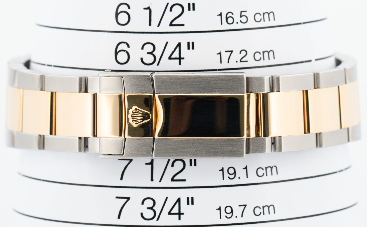 Rolex Daytona Cosmograph CHAMPAGNE 18K Yellow Gold Two-Tone Steel Watch 116523