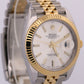 Rolex DateJust 41 SILVER 18K Yellow Gold Two-Tone Steel 41mm JUBILEE 126333