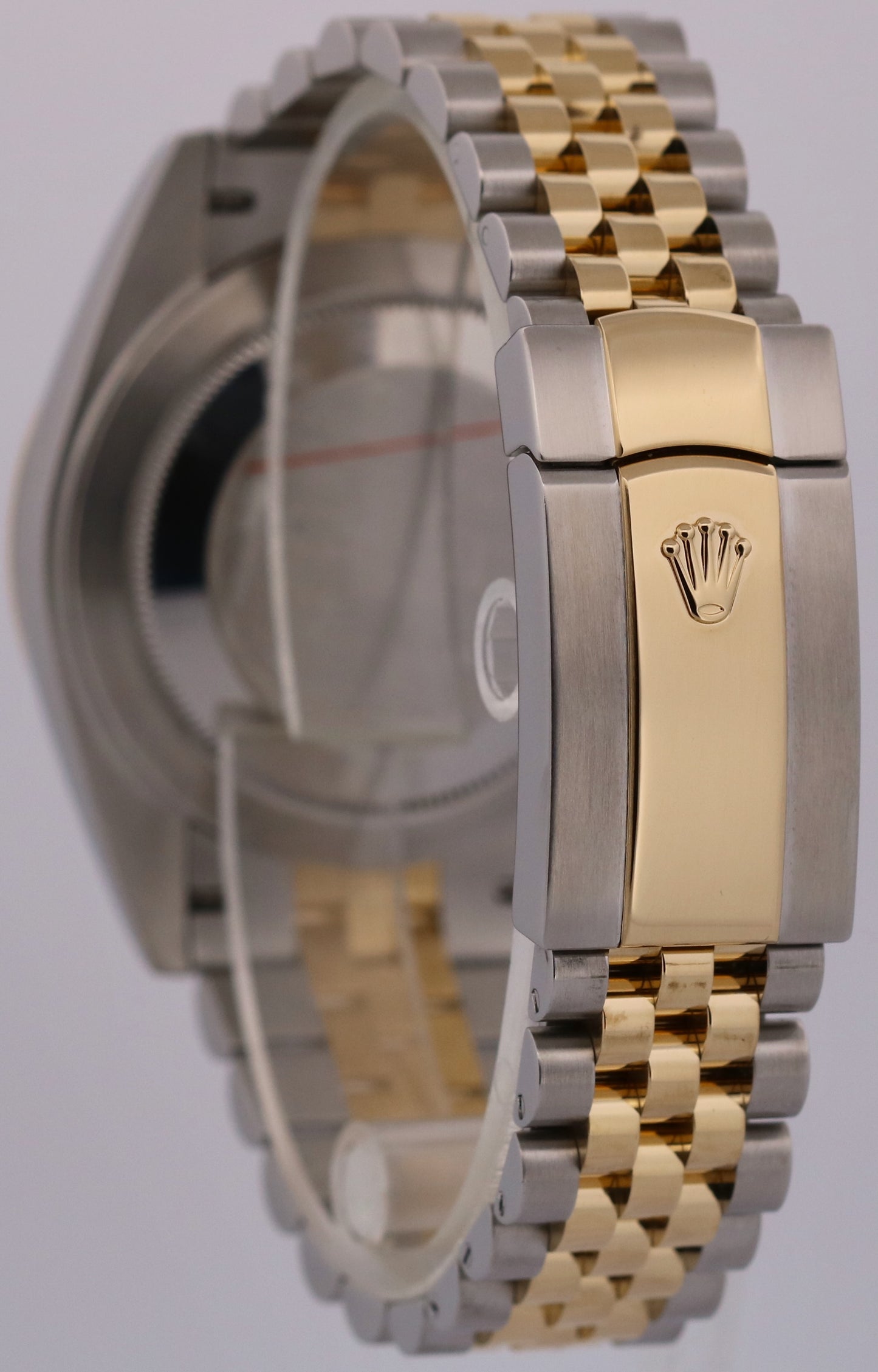 Rolex DateJust 41 SILVER 18K Yellow Gold Two-Tone Steel 41mm JUBILEE 126333
