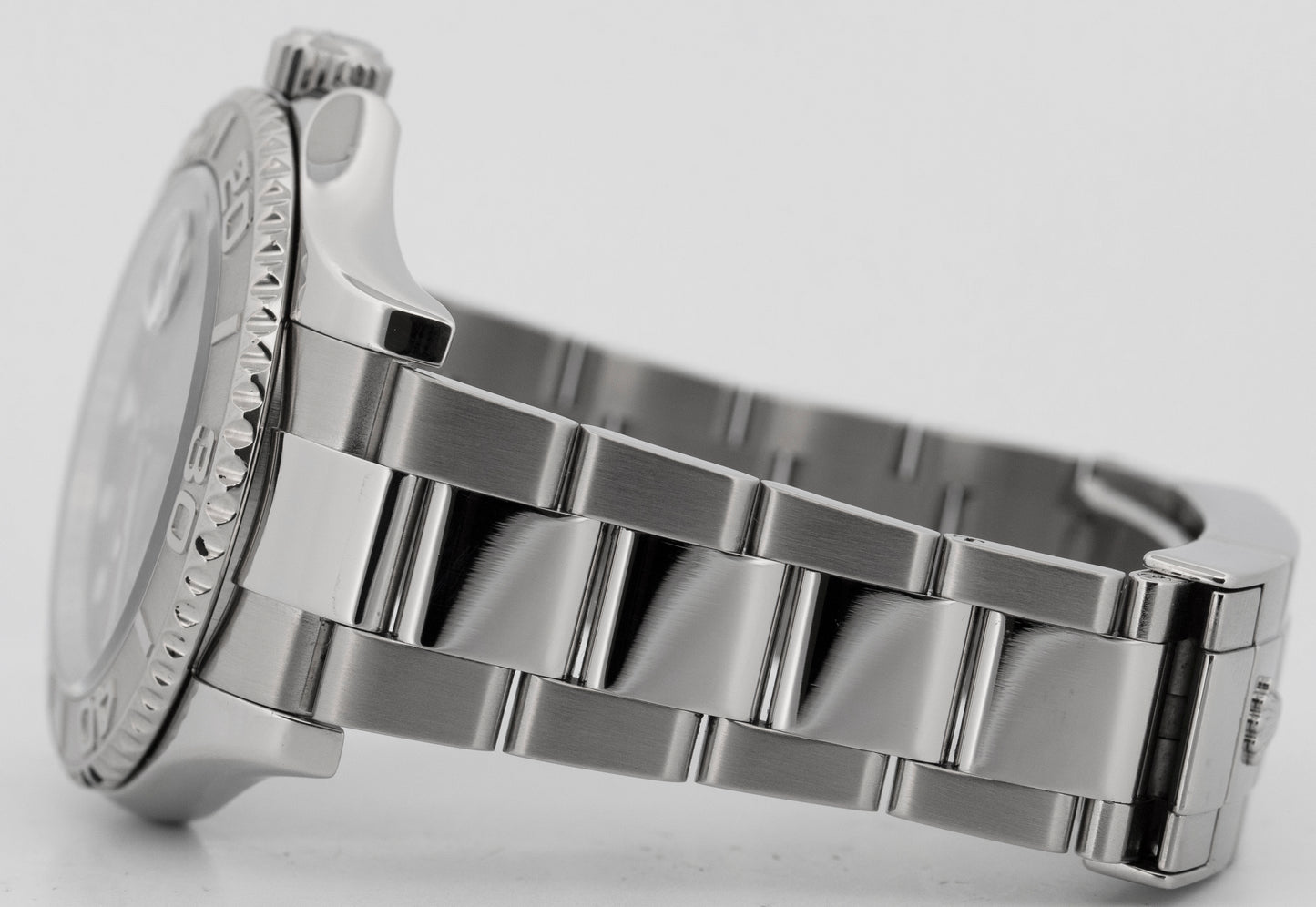 Rolex Yacht-Master Platinum BLUE 40mm Stainless Steel Oyster Watch 116622 BOX