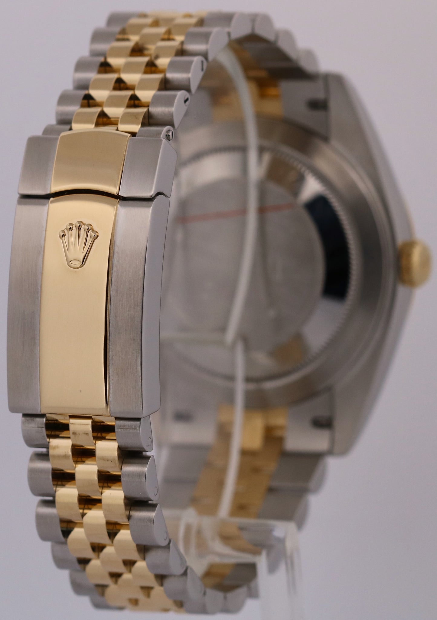 Rolex DateJust 41 SILVER 18K Yellow Gold Two-Tone Steel 41mm JUBILEE 126333