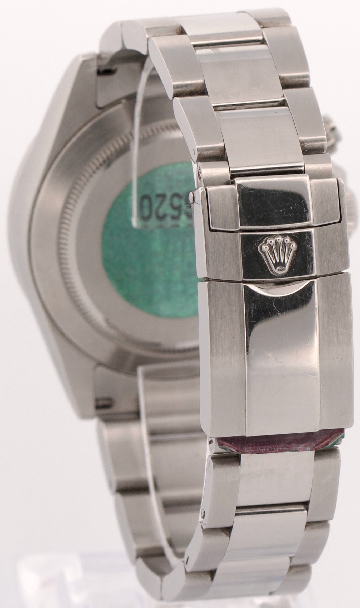 UNPOLISHED 2006 PAPERS Rolex Daytona Cosmograph BLACK Stainless 116520 40mm BOX