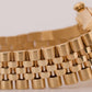 VINTAGE 1988 Rolex Oyster Perpetual Date 34mm CHAMPAGNE 14K Gold Fluted 15037